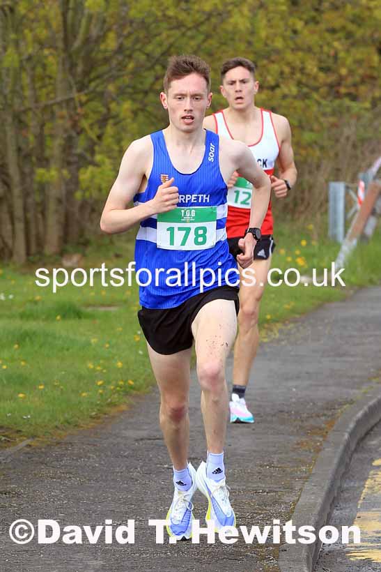 The 2023 Terry O'Gara Memorial 5k Road Race organised by Wallsend Harriers. Photo: David T. Hewitson/Sports for All Pics